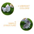 thumbnail image 4 of 12 Uds Mini figuras de perros Playset realista Mini figuras de cachorros juguete de animales de perro en miniatura, 4 of 7