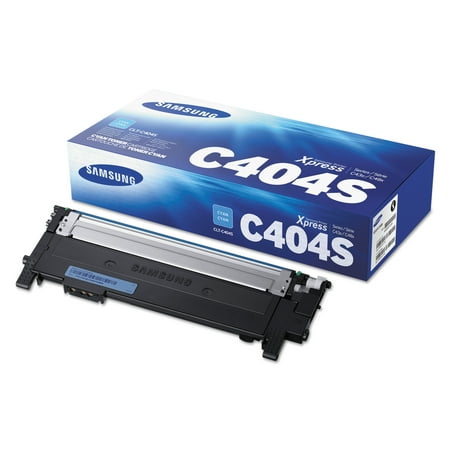 - Samsung CLT-C404S (ST970A) Toner, 1000 Page-Yield, Cyan