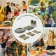 thumbnail image 5 of Black and Gold Party Supplies 175 Pieces Disposable Party Dinnerware Set, 5 of 5