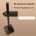 thumbnail image 3 of Kuymtek Soporte de aluminio para tarjetas gráficas, soporte para GPU, carcasa para PC de escritorio, soporte para tarjetas de vídeo Kuymtek Componentes de la computadora, 3 of 9