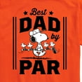thumbnail image 3 of Peanuts - Best Dad By Par - Men's Short Sleeve Graphic T-Shirt, 3 of 6