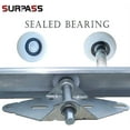 thumbnail image 5 of 10 Pack 2'' Ultra-Quiet Nylon Garage Door Rollers 4” Stem, 6200-2RS Double Seals Precision Bearings, 5 of 6