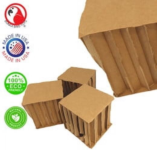 Bonka Bird Toys 3751 Pk3 Jumbo 4-Inch Cube Foot Talon Craft Part
