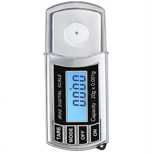 1 báscula de bolsillo digital para tienda al aire libre.
