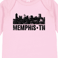 thumbnail image 4 of Inktastic Memphis city Skyline with Grunge Boys or Girls Long Sleeve Baby Bodysuit, 4 of 5