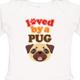 thumbnail image 4 of Inktastic Pug Dog Gifts Boys or Girls Long Sleeve Baby Bodysuit, 4 of 5