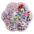 thumbnail image 1 of 2x Ojos de Seguridad de Varios Tamaños con Estuche de Almacenamiento de Plástico para Manualidades de de Peluche de Oso 2 piezas, 1 of 8
