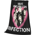 thumbnail image 3 of One Music Direction Flannel Blanket Air Conditioning Blanket Nap Blanket Sofa Throw Blanket Throw Blankets 60"X50", 3 of 6
