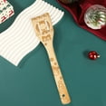 thumbnail image 5 of Christmas Wooden Spoons Wooden Utensil Includes Spatulas & Spoons, Heat-Resistant, Eco-Friendly Kitchen Utensils for Non-Stick Cookware (D), 5 of 6