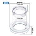 thumbnail image 2 of Paraguas De Silicona, Tapa De Anillo, Tapón De Agujero Para Sombrilla De Mesa De Patio Para Exteriores, Mesa De Patio, Cubierta De Patio 2 Uds. sonducket HA037098-00, 2 of 6