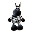 thumbnail image 3 of Muñeco de peluche, juguete de peluche de animales, cómodo animal de peluche lindo de dibujos animados, juguete de peluche suave para adolescentes, Cebra, 3 of 8