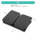 thumbnail image 2 of Adjustable Footrest Under Desk, Ergonomic Foot Rest with 2 Separate Foot Panels and 30 Degree Tilt Angle for Home, Office, 2 of 7