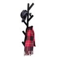 thumbnail image 3 of PREMIUM RACKS Coat Rack & Hat Rack - Modern Design - Wall Mounted - Stylish - (Black), 3 of 5
