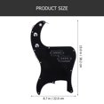 thumbnail image 3 of TOXMENT Bass Pickguard with Prewired Pickup - Black, 3 of 9