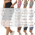 thumbnail image 3 of VBVC Women's High Waisted Yoga Shorts , Summer Stretchy Workout Leggings For Women , Ladies' Running Athletic Trousers with Pockets,Purple,S-2XL, 3 of 8