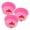 Pink, variant on 3-Piece Silicone Water Bottle Boot Anti-Slip Cartoon Chicken Protective Bottom Sleeve for Baby Cups and Bottles, Durable Shatterproof Bumper Coaster Accessory, White, 3.15 Inches / 8 cm