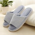 thumbnail image 2 of Slippers for Women,Men's And Summer Thick Soled Indoor Non Leisure Bathroom Soft Soled Slippers,Womens Slippers,Blue,6.5, 2 of 9