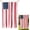 Style A, variant on Lighted Rag American Flag Banner, 4 x 2.3 Ft Rustic Rag Ribbon American Flag Banner, Vintage Patriotic Wall Hanging for 4th of July Decorations, Memorial Day, Independence Day, Porch Home Party Decor