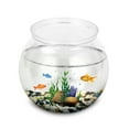 thumbnail image 3 of GRJIRAC Round Fish Bowl Plastic Bubble Bowls Clear Terrarium Multiple Sizes Home Decor, 3 of 9