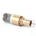 thumbnail image 2 of tooloflife Brass Foot Valve 1 Inch BSP Female Thread with Filter Gold, 2 of 5