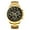 Gold+Black, variant on Mens Wrist Watch, Waterproof Military Analog Digital Watches with LED Multi Time Chronograph, Stainless Steel Business Quartz Watches for Men