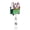 Could Be Worse, variant on Funny Loading Black Cat Glitter Edge Retractable Badge Reel, Acrylic ID Name Tag Holder with Secure Alligator Clip for Nurses Doctors Medical Workers Teachers Students Office Staff