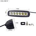 thumbnail image 7 of Car LED Work Light Light Bar Spot Flood Worklight 12V 18W For Bright White Lighting for Truck Tractor Offroad Vehicle 4Pc/2Pc/1P ,Powerful and Stable Light, 7 of 7
