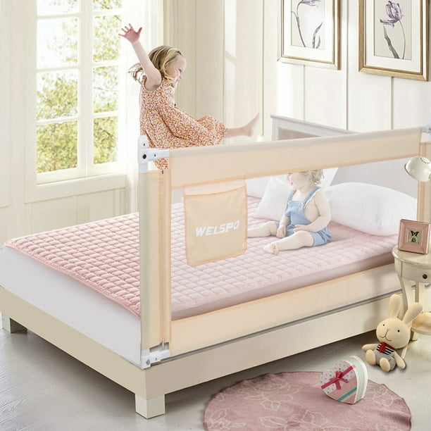 Toddler Bed Rail,70 inch Baby Safety Bed Rails for Queen King Twin