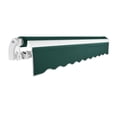 thumbnail image 7 of Awntech 18' x 10' Maui Manual Manual Patio Retractable Awning Acrylic Fabric, Forest, 7 of 7