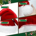 thumbnail image 3 of 2 piezas de barba de Papá Noel, sombrero de Papá Noel con barba, accesorios de disfraz de Papá Noel para adultos, sombrero de Papá Noel con barba, 3 of 5