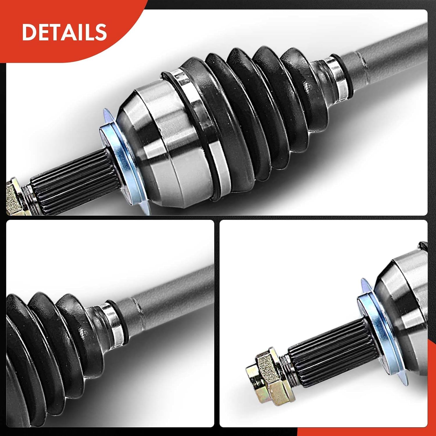 Front CV Axle Assembly (Left Or Right) For Subaru Impreza, Legacy, Outback (2005-2015 AWD)