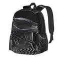 thumbnail image 1 of Disketp Geometric Lines Dog Art Mochila Escolar de Gran Capacidad y Peso Ligero, Mochila de Viaje Ideal para Escuela, Trabajo y Uso Diario, Cómoda y con Estilo, 1 of 8