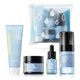 thumbnail image 1 of SURMEDIC AZULENE Kit de prueba calmante para el cuidado de la piel coreano, apto para aviones, tamaño de viaje, mini set Facitl Kit regalo para mujeres con crema hidratante, limpiador, tónico, ampolla, 1 of 5