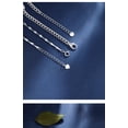 thumbnail image 2 of Pulsera de Pareja de Pájaro Amoroso de Plata 925, Regalo de Cumpleaños para Novia, Plata, 2 of 10