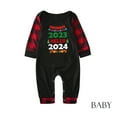 thumbnail image 2 of Penkiiy Pyjamas de Noël pour Famille Ensemble Assorti, Pyjamas de Noël à Carreaux Rouges pour Femmes Hommes Enfants Rouge 18-24 Mois, 2 of 4