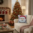 thumbnail image 5 of Christmas Decorative Pillow Cover, Cute Santa Claus Snowman Hugging Pillow case, Realistic Plush Sofa Cushion Case Christmas New Year Couch Decor, 5 of 7