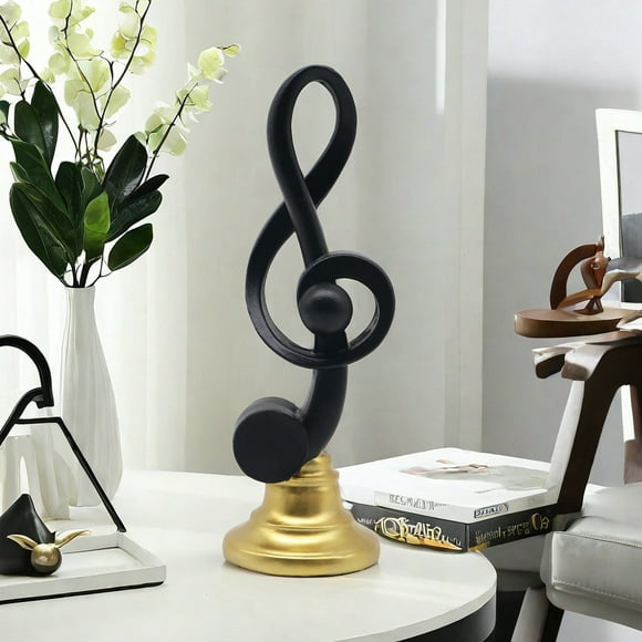 Minimalist Musical Note Ornaments Personality Entrance Hall Living Room TV Cabinet Cabinet Desktop Decoration Model Room Decoration And Christmas Bulbs