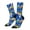 2 Black-2, variant on Sharks Skateboarding With Palm Crew Socks for Men & Women, Breathable Casual Athletic Ankle Socks