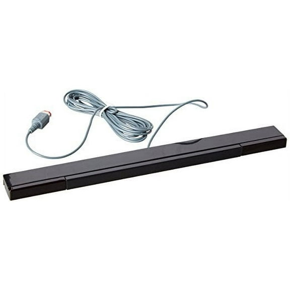 Nintendo Wii Sensor Bar - Black Wired Official RVL-014 Wii And Wii-U
