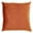Rust, variant on Fennco Styles Pinsonic Velvet Decorative Throw Pillow - Square Accent Cushion for Home, Couch, Bedroom, Living Room and Office Décor