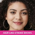thumbnail image 2 of iMethod 2-in-1 Eyebrow Pen, 4-Fork-Tip & Precise Brush-Tip for Natural Hair-Like Brows, Long-Lasting with Eyebrow Spoolie Brush, Golden Brown, 2 of 8