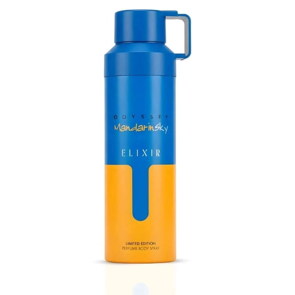 Armaf Men's Odyssey Mandarin Sky Elixir Deodorant Body Spray Spray 6.8 oz Fragrances 6295199805299