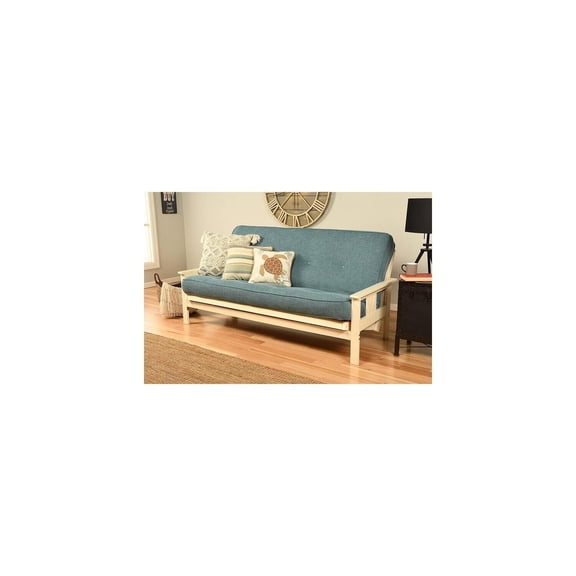 Futon Frame Full Size - Convertible Sofa Bed - Hardwood Construction