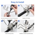 thumbnail image 6 of 316 Stainless Steel Clamp-On Fishing Rod Holder – Marine Grade Boat Rod Rack for Kayak, Boat, RV, and Vehicle – Corrosion-Resistant Fishing Accessory, 6 of 13