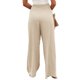thumbnail image 2 of Lucakuins Mujer Algodón Lino Loose Fit Casual Pantalones Cintura Elástica Yoga Verano Playa Pantalones Pantalones con Bolsillos Lucakuins moda, 2 of 3