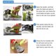 thumbnail image 4 of Abrelatas de acero inoxidable para uso en la cocina | Abrelatas manual con mangos ergonómicos | Mecanismo de giro suave para abrir latas de comida, 4 of 6