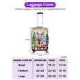 thumbnail image 5 of Merry Christmas Santa Reindeer Antlers Poodle Sleigh Xmas Winter Holiday Travel Luggage Cover Poodles Dog Lover Gifts Idea Suitcase Dust Protective Decor - 00023, 5 of 5