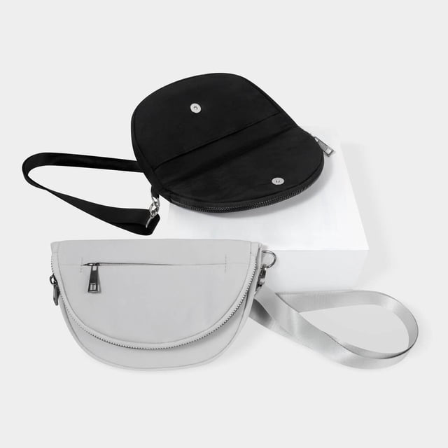 Paquete 40 piezas Bolsa plegable gris 23 x 14 x 4.5