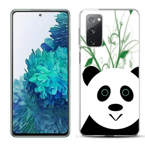 Slim-Fit Gel TPU Phone Case for Samsung Galaxy S20 FE 5G Fan Edition, by OneToughShield ® - Panda
