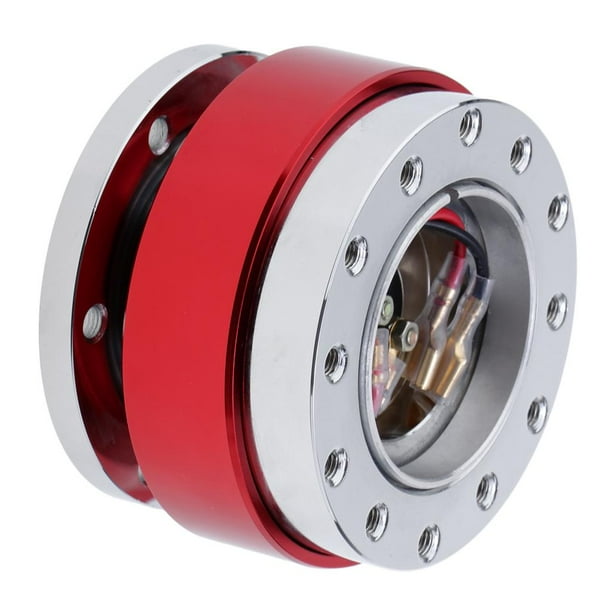de Bujes de Desconexión Rápida de Compatible con Kit de Buje de Volante de 6 Orificios rojo